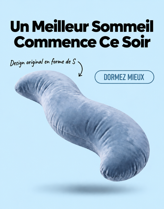 Nuvéa Câlin™ – Coussin Ergonomique pour le Corps